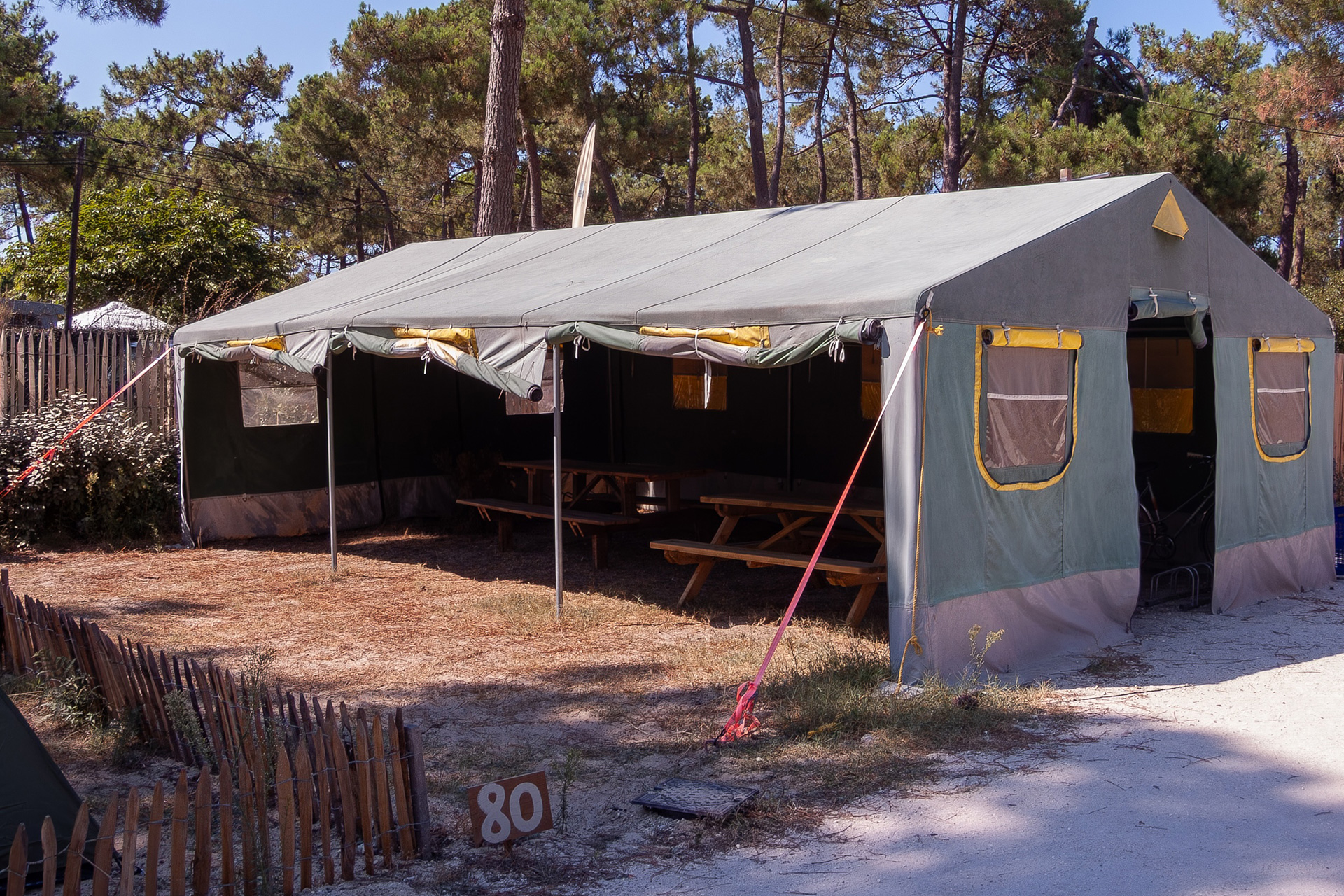 Le camping Montacabana à Montalivet, propose des forfaits spéciaux pour les cyclistes sur la vélodyssée