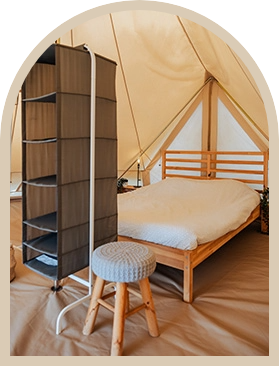 Lodge : hébergements insolites en Gironde au camping Montacabana